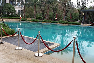 江西省萍鄉市優山美域會所恒溫泳池工程