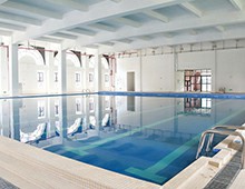 泳池熱泵恒溫機組,即使再冷的天游泳也不怕