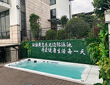 新興家用別墅無邊際泳池還帶水療SPA按摩，感受過沒?[戴高樂泳池設(shè)備]