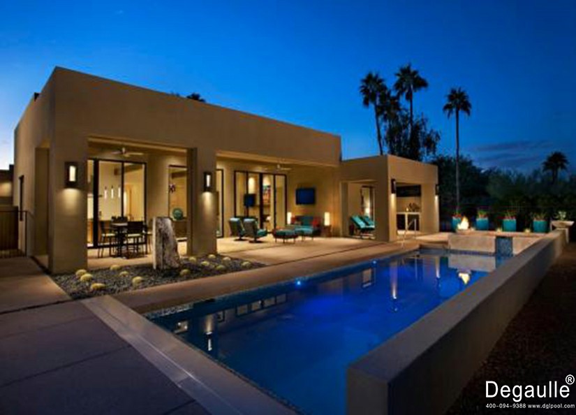 戴高樂無邊際泳池,打破傳統泳池空間限制帶給你不一樣的體驗——戴高樂泳池設備