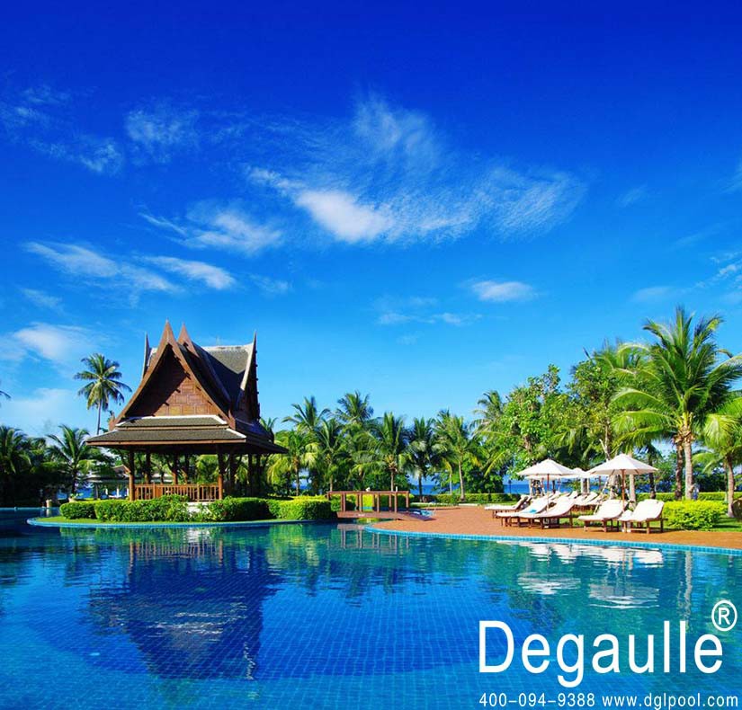 別墅泳池為何都選擇一體化泳池設備?——戴高樂泳池設備