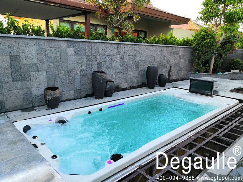 這個只有10㎡的泳池,卻能讓你游不到盡頭?這是真的嗎?——戴高樂泳池設備