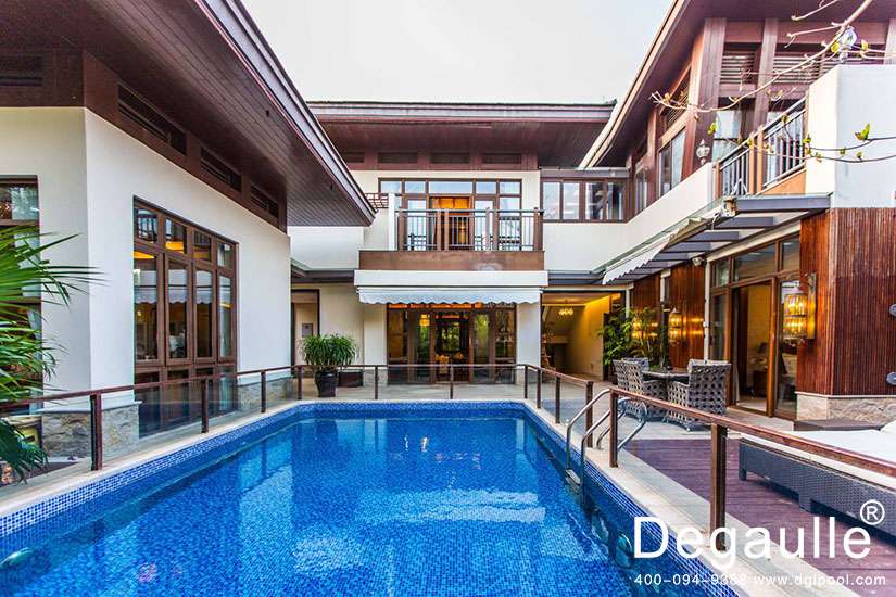 戴高樂私家別墅無邊際游泳池 戴高樂私家別墅無邊際游泳池